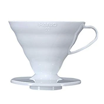 Hario V60 Coffee Dripper White (PP) - Image 2