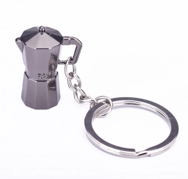 Joe Frex Moka Espresso Pot Key Chain